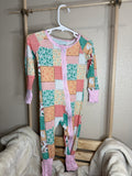 Rustic cowgirl bamboo zippy