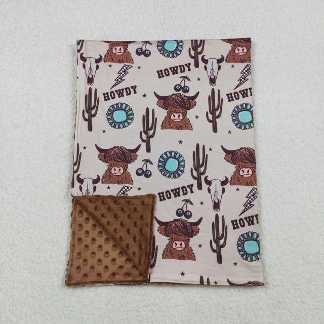 Bamboo blanket howdy highland